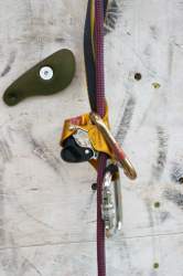 Petzl Croll eingebaut - anklicken für größere Version